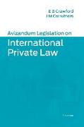 Avizandum Legislation on International Private Law