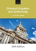 Criminal Litigation and Sentencing