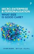 Micro-enterprise and personalisation