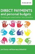 Direct payments and personal budgets