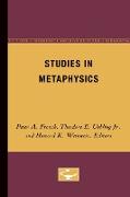 Studies in Metaphysics