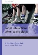 Social Interactions in Urban Public Places