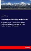 Changes in biological doctrines during
