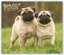 Pugs - For the Love of - Möpse 2021 - 18-Monatskalender mit freier DogDays-App