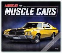 American Muscle Cars - Amerikanische Muscle-Cars 2021 - 18-Monatskalender