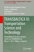 TRANSBALTICA XI: Transportation Science and Technology