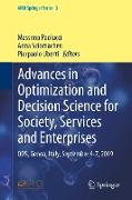 Advances in Optimization and Decision Science for Society, Services and Enterprises