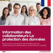 Mitarbeiterinformation Datenschutz (französische Ausgabe)