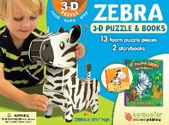 Zebra: Wildlife 3D Puzzle and Books [With Book(s)]