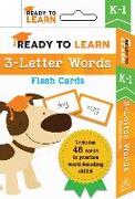 Ready to Learn: K-1 3-Letter Words: Flash Cards