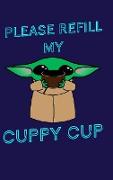 Cuppy Cup Notebook - Blank Lined Paper