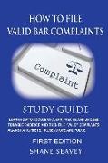 How to File Valid Bar Complaints