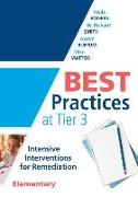 Best Practices at Tier 3 [Elementary]