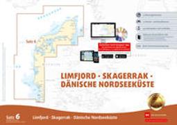 Sportbootkarten Satz 6: Limfjord - Skagerrak - Dänische Nordseeküste (Ausgabe 2020/2021)