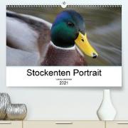 Stockenten Portrait (Premium, hochwertiger DIN A2 Wandkalender 2021, Kunstdruck in Hochglanz)