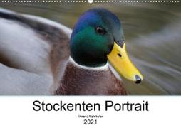 Stockenten Portrait (Wandkalender 2021 DIN A2 quer)