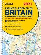 GB Road Atlas Britain 2021 Essential