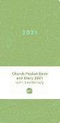 Church Pocket Book and Diary 2021 Green Earth