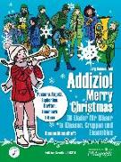 Addizio! Merry Christmas "36 Weihnachtslieder für Bläser in Klassen, Gruppen, Ensembles", Bassschlüsselheft