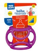 Ravensburger ministeps 4146 baliba Fläschchenhalter - Flexibler Greifling zum eigenständigen Trinken - Baby Spielzeug ab 6 Monate - lila