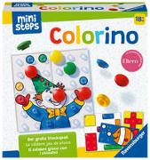 Ravensburger ministeps 4165 Colorino, Mitwachsendes Lernspiel - So wird Farben lernen zum Kinderspiel - Der Spieleklassiker für Kinder ab 18 Monaten
