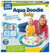 Ravensburger ministeps 4181 Aqua Doodle Baby - Fleckenfreies Stempeln mit Wasser - Erstes Stempelset für Babys ab 9 Monaten - Mit magischer Stoffmatte