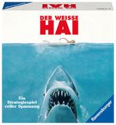 Ravensburger 26799 - Der weisse Hai - Spannendes Strategiespiel für Erwachsene und Kinder ab 12 Jahren, Spiel zum berühmten Filmklassiker für 2-4 Spieler