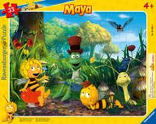 Ravensburger Kinderpuzzle - 05086 Biene Maja und ihre Freunde - Rahmenpuzzle für Kinder ab 4 Jahren, mit 33 Teilen
