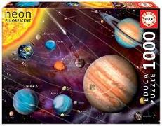 Educa - Sonnensystem 1000 Teile Nachtleuchtpuzzle