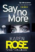 Say No More (The Sacramento Series Book 2)