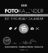 Foto-Bastelkalender schwarz XL 2021