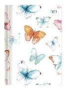 Ladytimer Grande Butterflies 2021 - Schmetterlinge - Taschenkalender A5