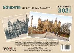 Schwerin auf alten und neuen Ansichten - Kalender 2021