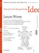 Zeitschrift für Ideengeschichte Heft II/2 Sommer 2008: Letzte Worte