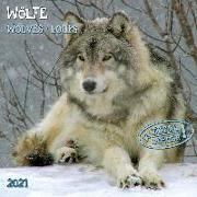 Wölfe - Wolves - Loups 2021 Artwork