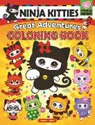 Ninja Kitties Great Adventures Coloring Book