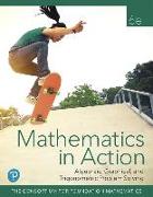 Mathematics in Action: Algebraic, Graphical, and Trigonometric Problem Solving Plus Mylab Math with Pearson Etext -- 24 Month Access Card Pac [With Ac
