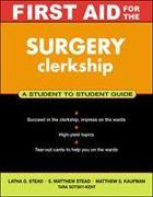 First Aid for the (R) Surgery Clerkship