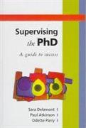 Supervising the PhD