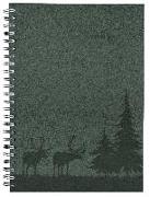 Wochenplaner Nature Line Pine 2021 - Taschen-Kalender A5 - 1 Woche 2 Seiten - Ringbindung - 128 Seiten - Umwelt-Kalender - mit Hardcover - Alpha Edition