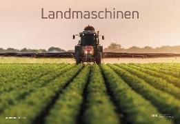 Landmaschinen 2021 - Bild-Kalender 49,5x34 cm - Technik-Kalender - Fahrzeuge - Wand-Kalender - Alpha Edition