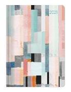 Ladytimer Midi Aquarelle 2021 - Taschen-Kalender 12x17 cm - Aquarell - mit Mattfolie - Notiz-Buch - Weekly - 192 Seiten - Alpha Edition