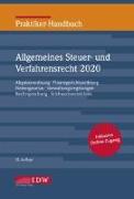 Praktiker-Handbuch Allgemeines Steuer-und Verfahrensrecht 2020