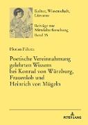 Poetische Vereinnahmung gelehrten Wissens bei Konrad von Würzburg, Frauenlob und Heinrich von Mügeln