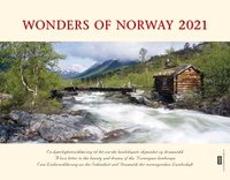 Panorama Norwegen 2021 Tischkalender