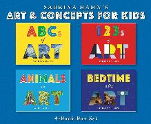 Sabrina Hahn's Art & Concepts for Kids 4-Book Box Set