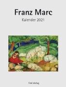Franz Marc 2021. Kunstkarten-Einsteckkalender