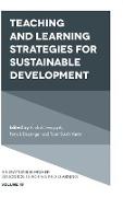 Teaching and Learning Strategies for Sustainable Development
