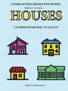 Coloring Books for 2 Year Olds (Houses)