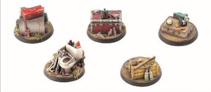 Fallout - Wasteland Warfare - Terrain Exp. Objective Markers 1